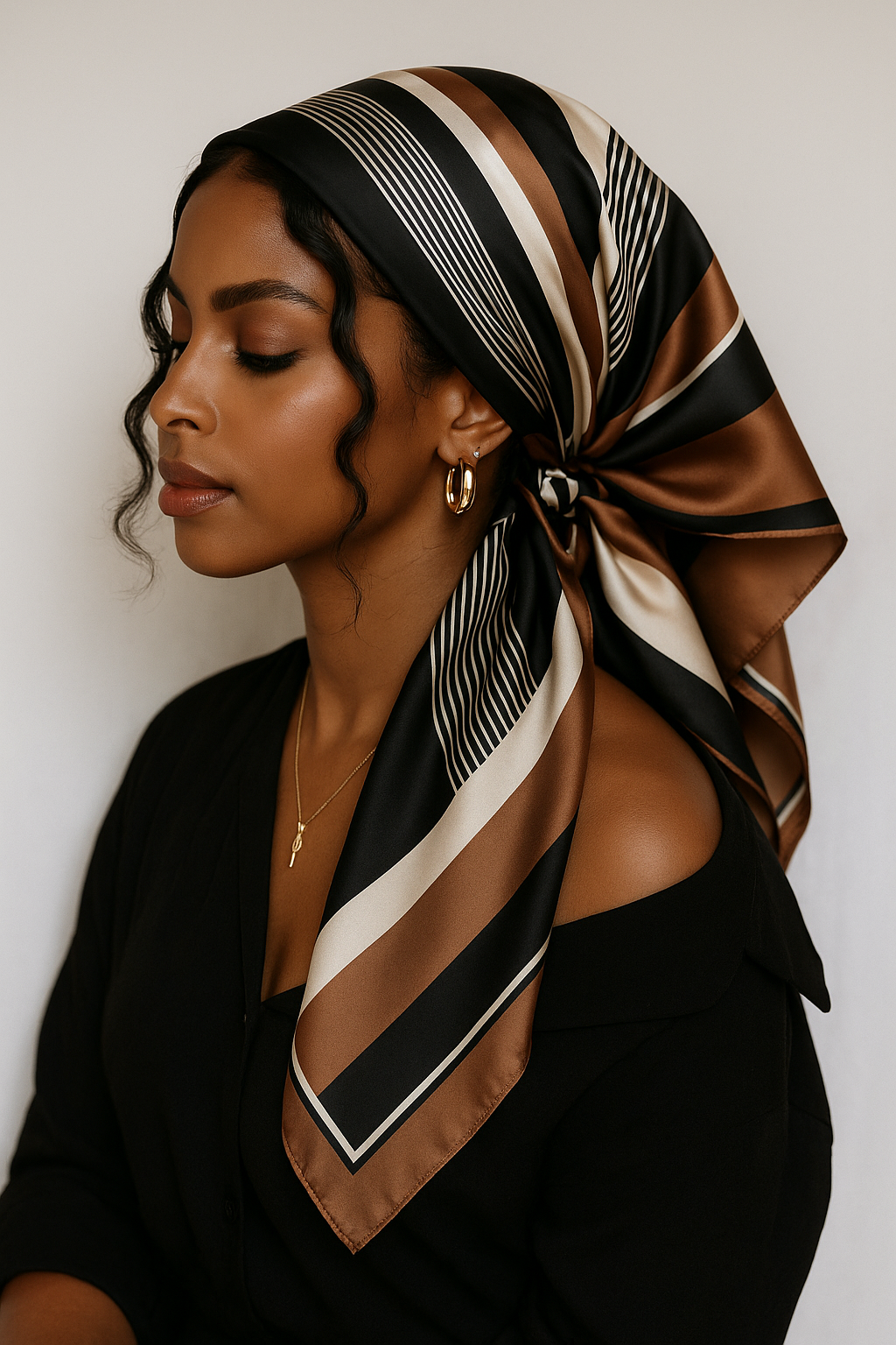 The Soft Contrast Scarf